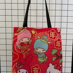 Hello Kitty & Friends Red Tote Bag